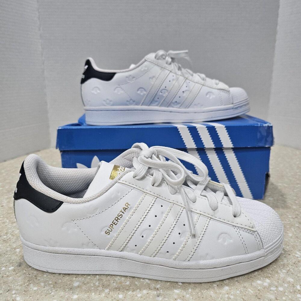 Adidas Superstar W HQ1936 Cloud/White Core/Black Women's Sz 6.5